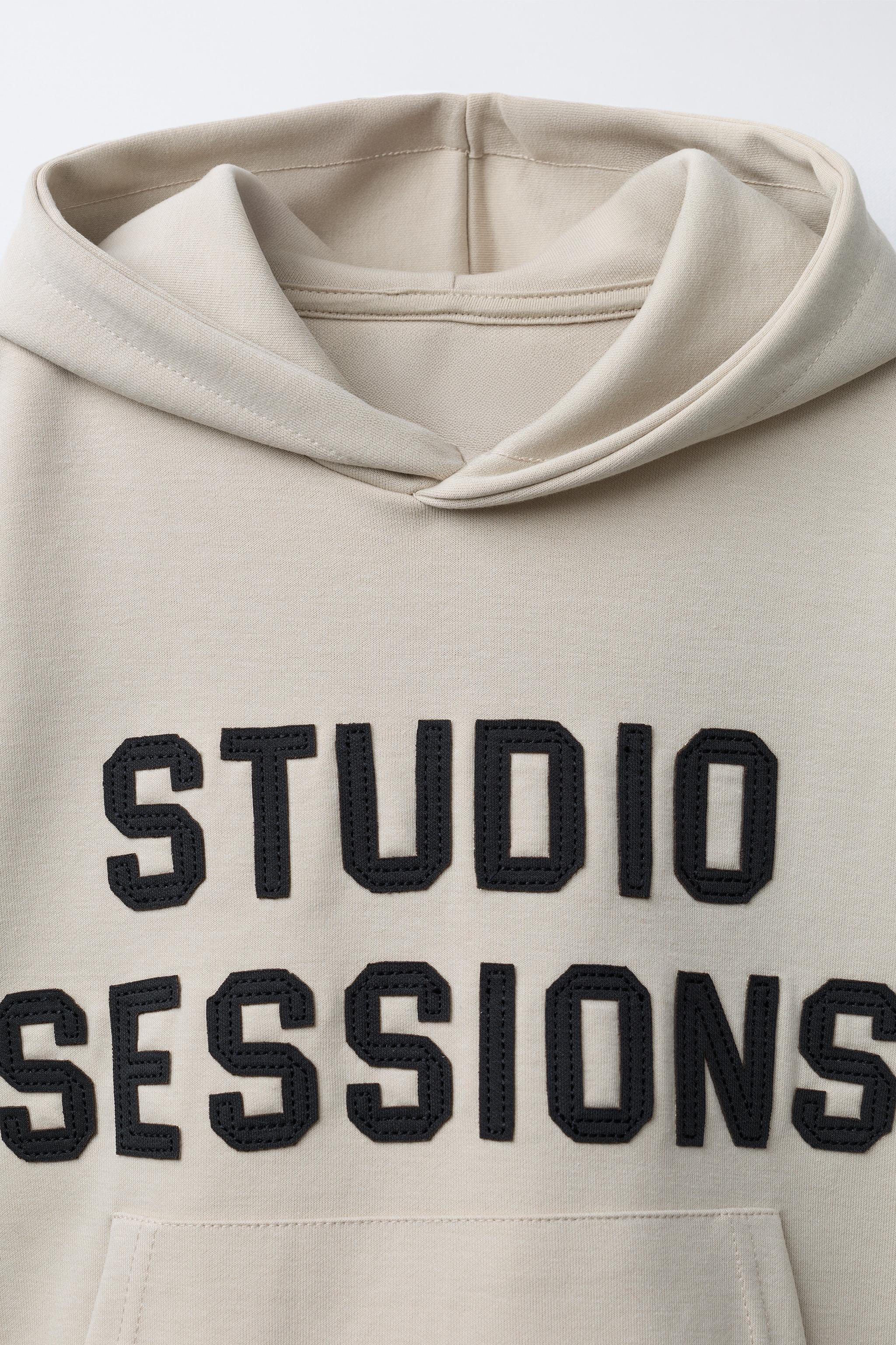 SWEAT À CAPUCHE VARSITY INTERLOCK